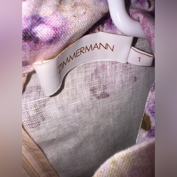 Zimmermann MINI DRESS size 1 small - Picture 7 of 7